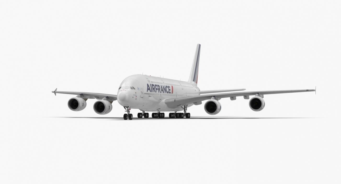 Airbus A380-1000 Air France 3D